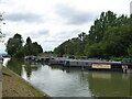 Moorings between Devizes locks nos. 45 & 46