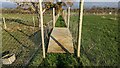 Raised decking on the Footpath to Betton Strange