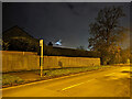 Moon over Turners Hill Road bus stop