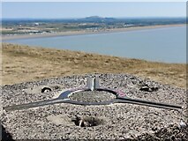 ST2859 : Close up of the Brean Down trig point by Mat Fascione