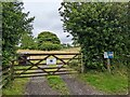 The gate to Felldyke Bunkhouse