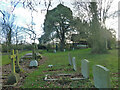 In Middle Claydon cemetery