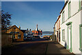 The harbour end of Bank Street, Cromarty