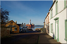 NH7867 : The harbour end of Bank Street, Cromarty by Julian Paren