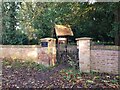 Entrance to the old Churchyard, Hallow