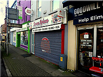 H4572 : Shop conversion, Lower Market Street, Omagh by Kenneth  Allen