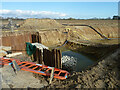 New land drain work at Almodington Lane, 2014