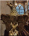 SO7745 : Eagle lectern at Great Malvern Priory by Mat Fascione