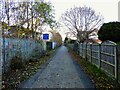 Byway south of St Anne