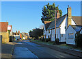 Gamlingay: light and shade, Church End