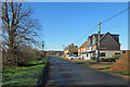 Gamlingay Heath: houses on Heath Road