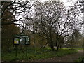 Information board within Brickfields Park