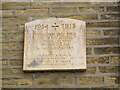 Illingworth St Mary - external war memorial