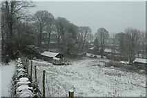 SE0237 : Snowy afternoon in Haworth by DS Pugh