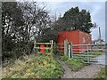 Kissing gate and container