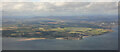 The south Fife coast from the air