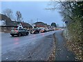 Road works on Hawley Lane