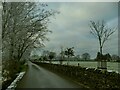 Access road to Burnt House Farm