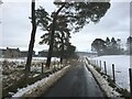 Minor road near Auchterblair Farm