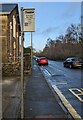 Park Place bus stop sign, Crosskeys