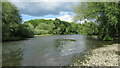 River Severn at Emstrey island