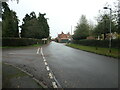 The east-west road through Normanton on Trent