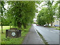 The A6108 entering Masham