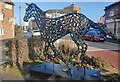 Horse sculpture at the Horsefair, Kidderminster