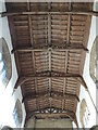 Wooden roof of St Mary