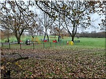 TQ2088 : Playground in Silver Jubilee Park, Kingsbury by David Howard