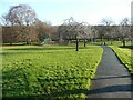 Path in Wellholme Park, Brighouse