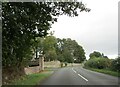 Hendersyde  Park  East  Lodge  entrance on A698