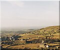 Cefn-y-Waun MC Chapel and Llandinorwig Church from Lon Bwlch Uchaf