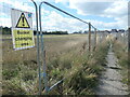 Public footpath from Stanley Flash to Neil Fox Way