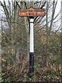 Old Milepost by Saughall Road, Chester