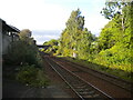 Railway north west from Clarkston station