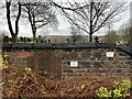 Wall of memorial garden