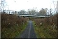 Bridge over the former railway