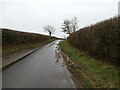 The lane from Sopworth to Luckington