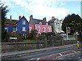 Colourful houses on North Road