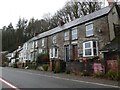 Terraced houses on the A478