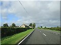 Terraced  cottages  alongside  A697.  Hatchednize  beyond