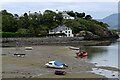 SH5637 : Low tide at Borth-y-Gest harbour by Bill Harrison