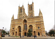 SK9771 : St. Mary's Cathedral - west front by Richard Croft