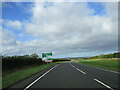 NT7742 : Approaching  offset  crossroads  on  A697 by Martin Dawes