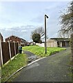 Path on Stafford housing estate