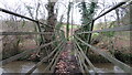 Footbridge over Cound Brook near Eaton Mascott