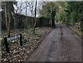 Bridleway along Castle Hill