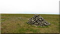 NY6538 : Summit cairn on Melmerby Fell by Colin Park