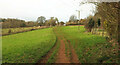 Bridleway approaching Park Farm